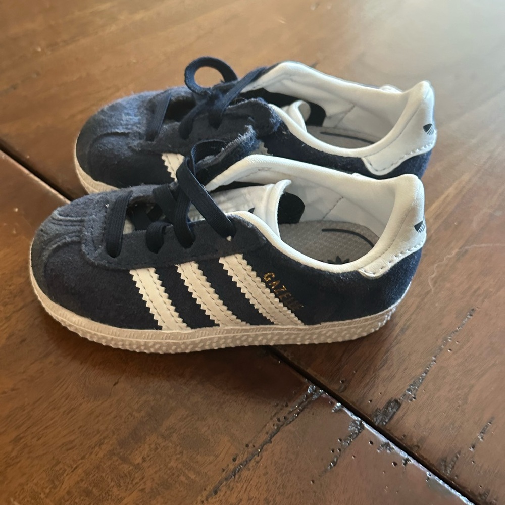 Adidas Gazelle Navy and White